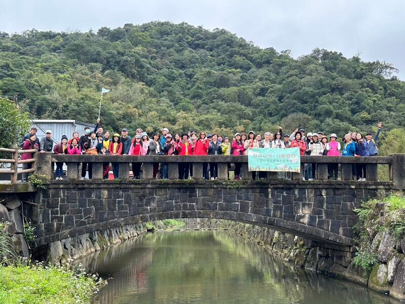 2024 內湖櫻花道健行 —— 五分吊橋遺址