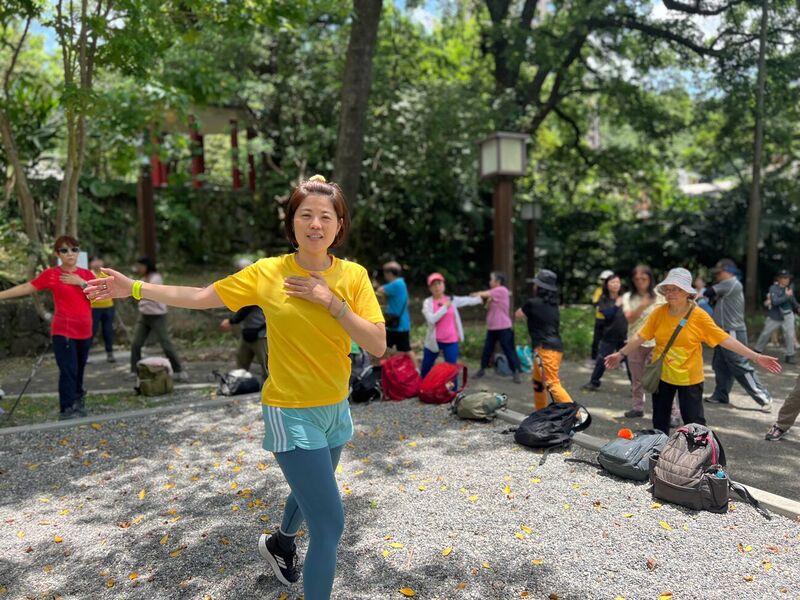 2026 百年北投丹鳳山健行 —— 帶領養身操