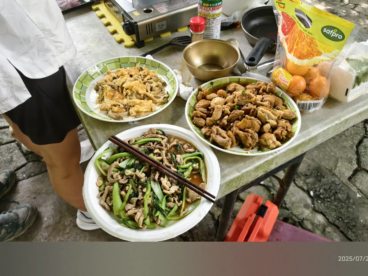 小隊共同完成的多道料理